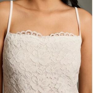 Blue Tassel Lace Cami